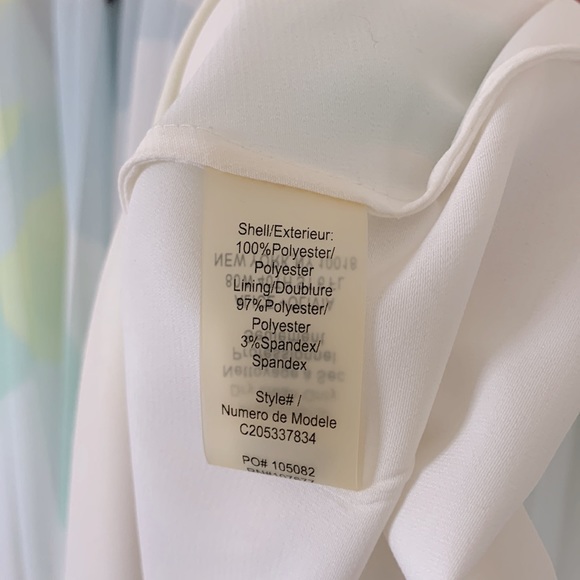 Alice + Olivia Pleated Abstract Print Maxi Skirt - Picture 6 of 16